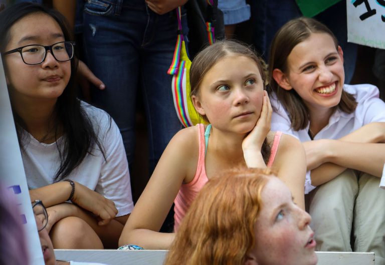 greta thunberg alexandria villaseñor new york