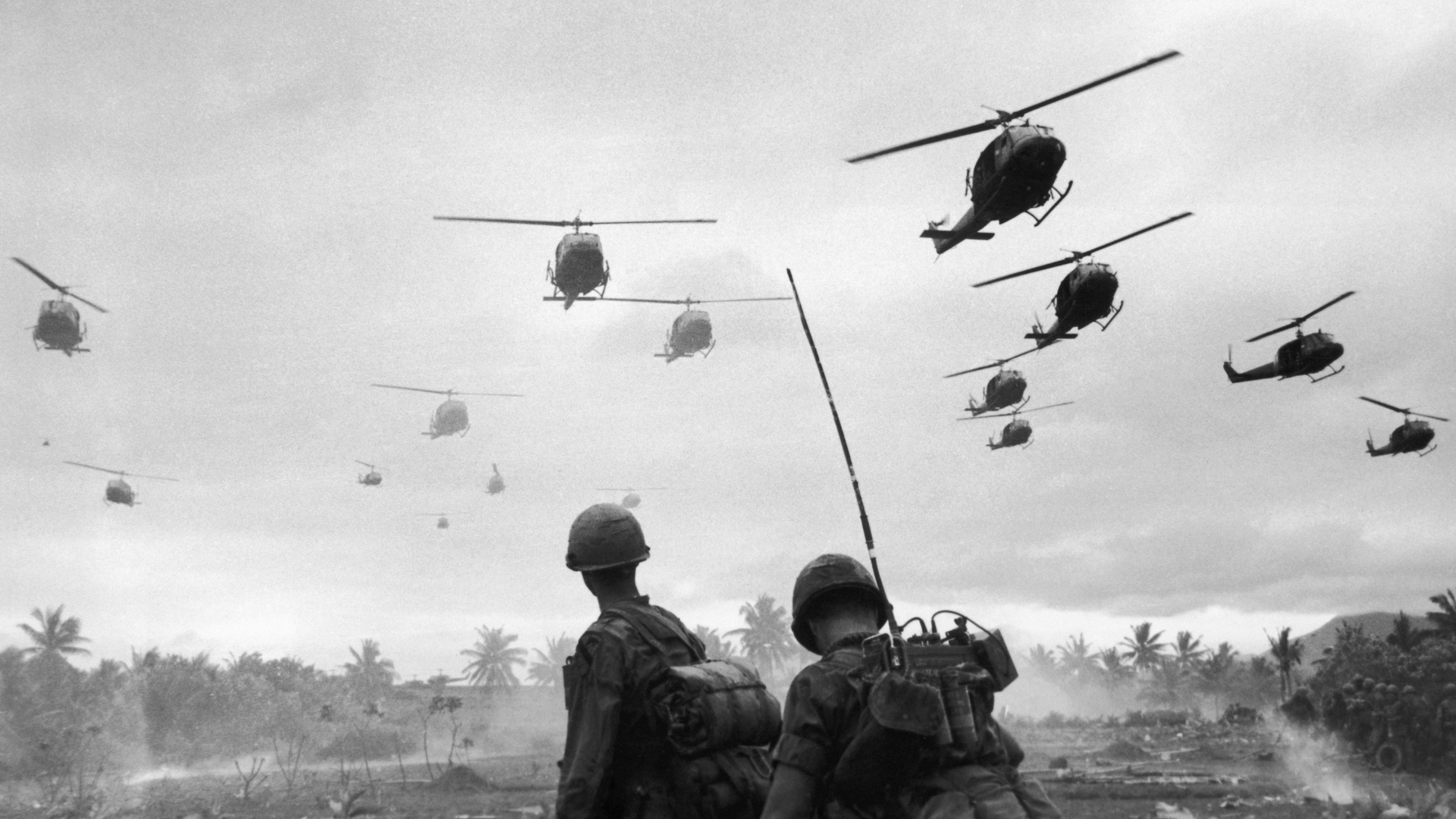 Un'immagine dell'intervento americano in Vietnam, nel 1967