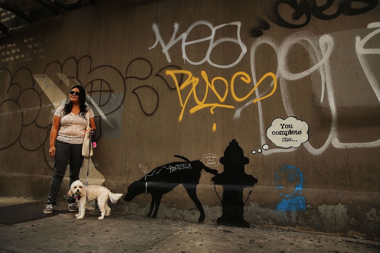 banksy nyc dog
