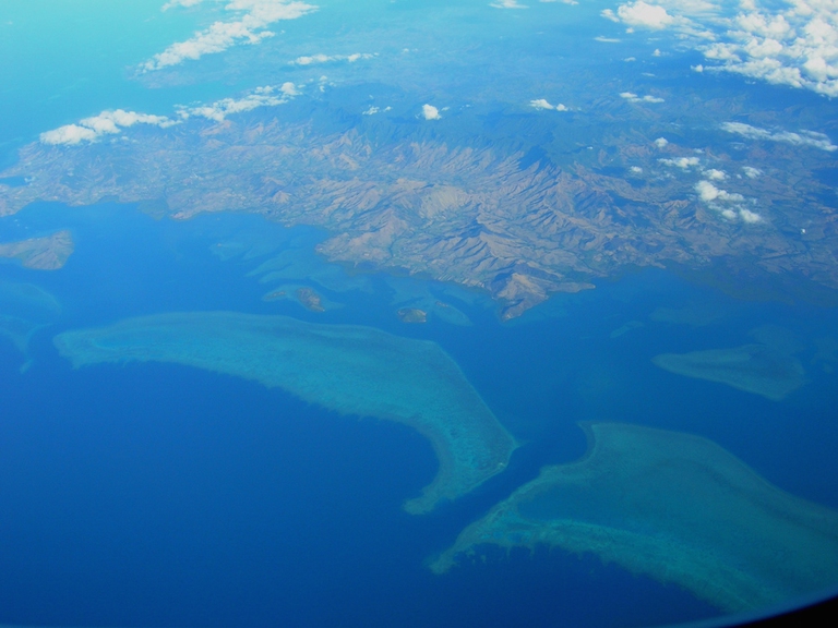 fiji from above