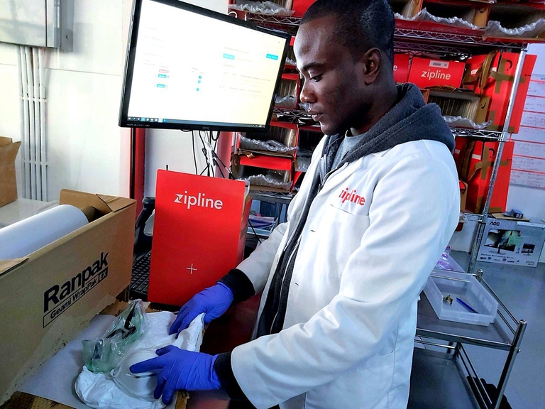 Il servizio droni di Zipline-medical