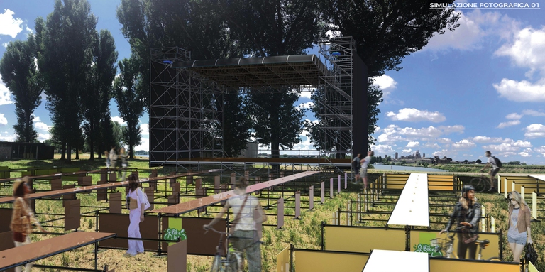 render arena Bike-in Campo Canoa Mantova