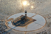 La più grande centrale solare a concentrazione è entrata in funzione