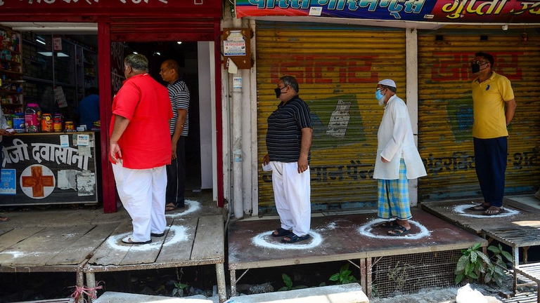 india coronavirus confinamento