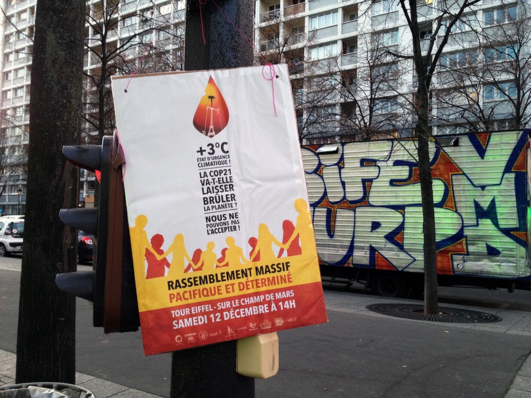 paris demonstration 12 december