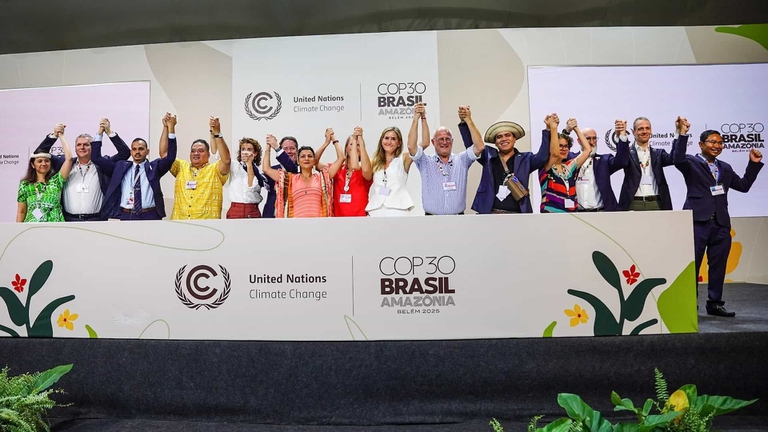 L'annuncio della Conferenza sul clima di Santa Marta, al termine della Cop30 di Belém, in Brasile
