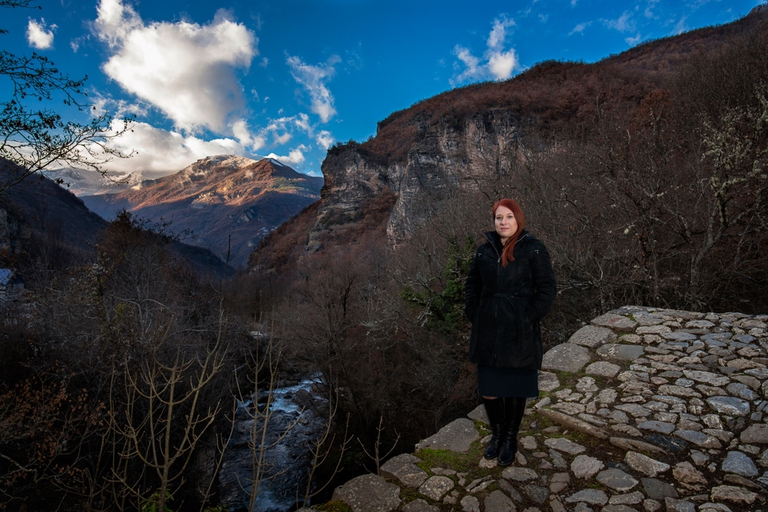 La biologa Ana Colovic Lesoska nel parco nazionale di Mavrovo