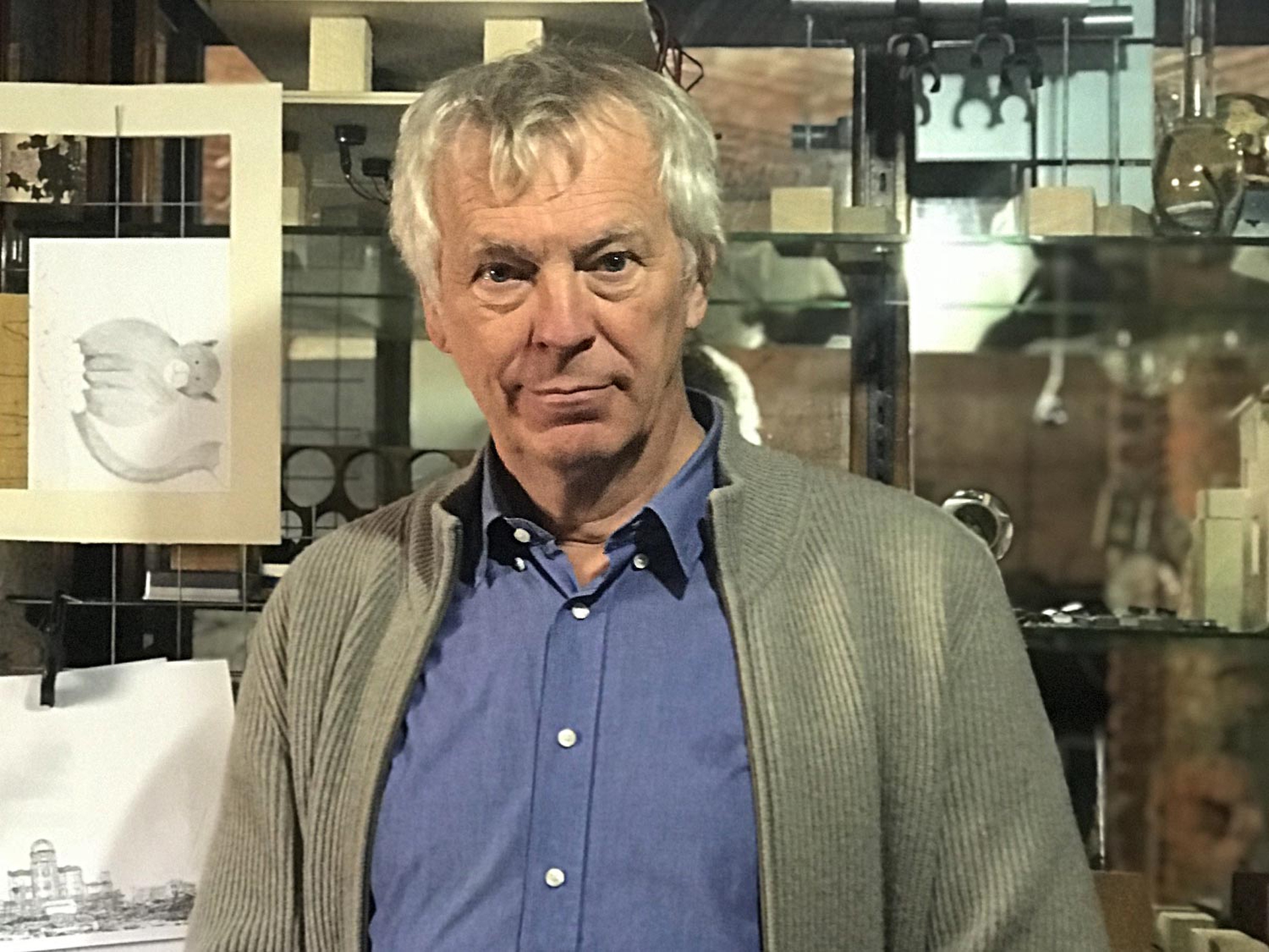 Frank Raes, laboratorio del museo dell'Antropocene