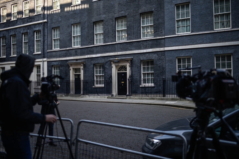 numero 10 di downing street dove boris johnson era in isolamento