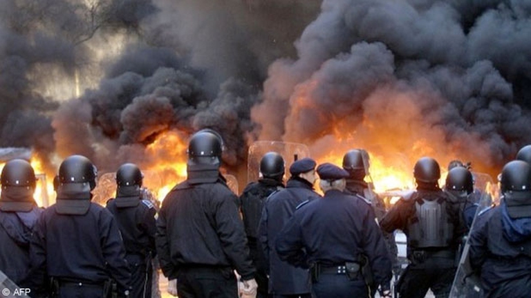 Sarajevo in fiamme