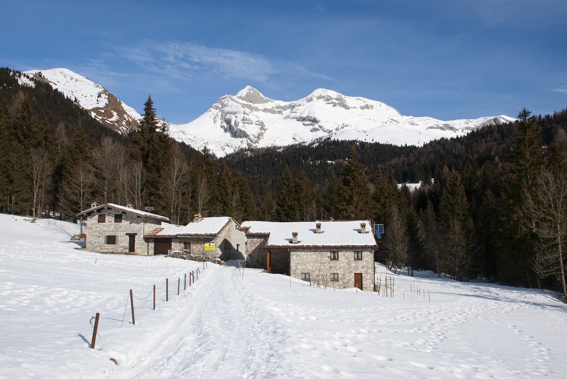 Ciaspolare in Valle Seriana