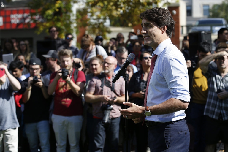 justin trudeau greta thunberg crisi climatica cambiamenti climatici politica sciopero mondiale per il clima canada montreal