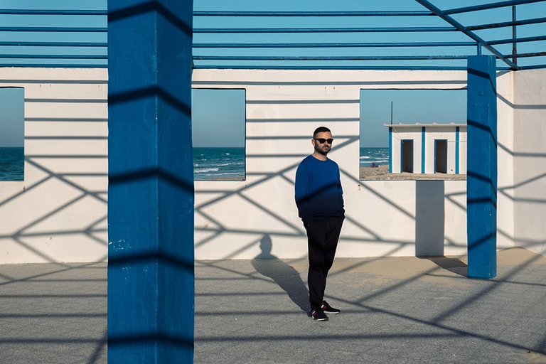 musicista Andrea Mangia Populous ha registrato l' album Azulejos a Lisbona