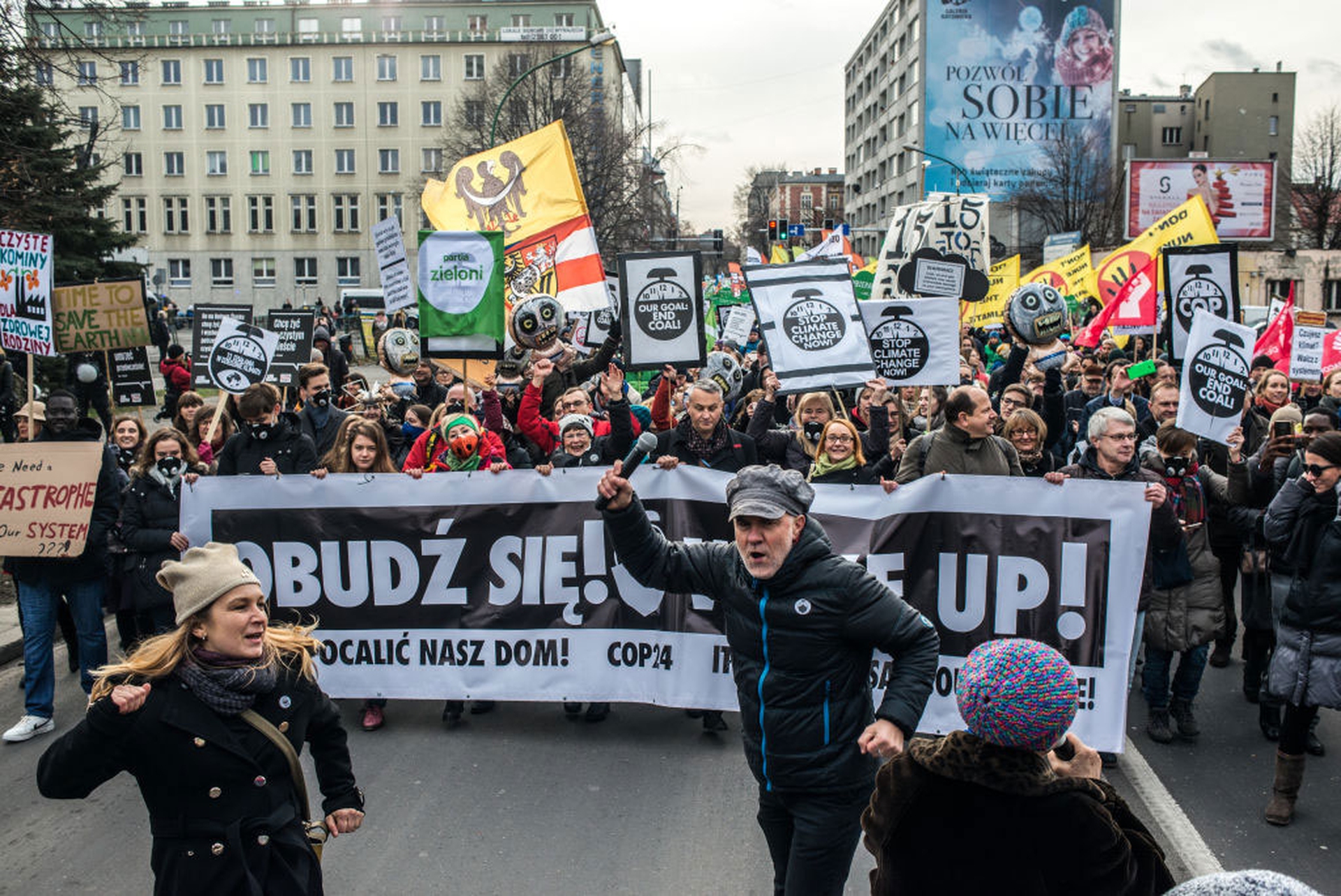 Cop 24, le proteste in Polonia