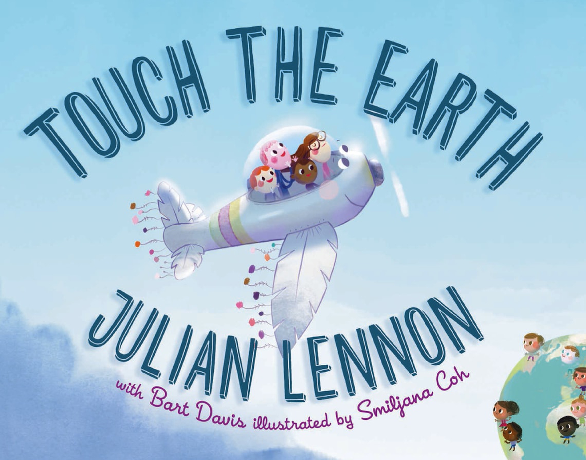 La copertina di Touch the earth