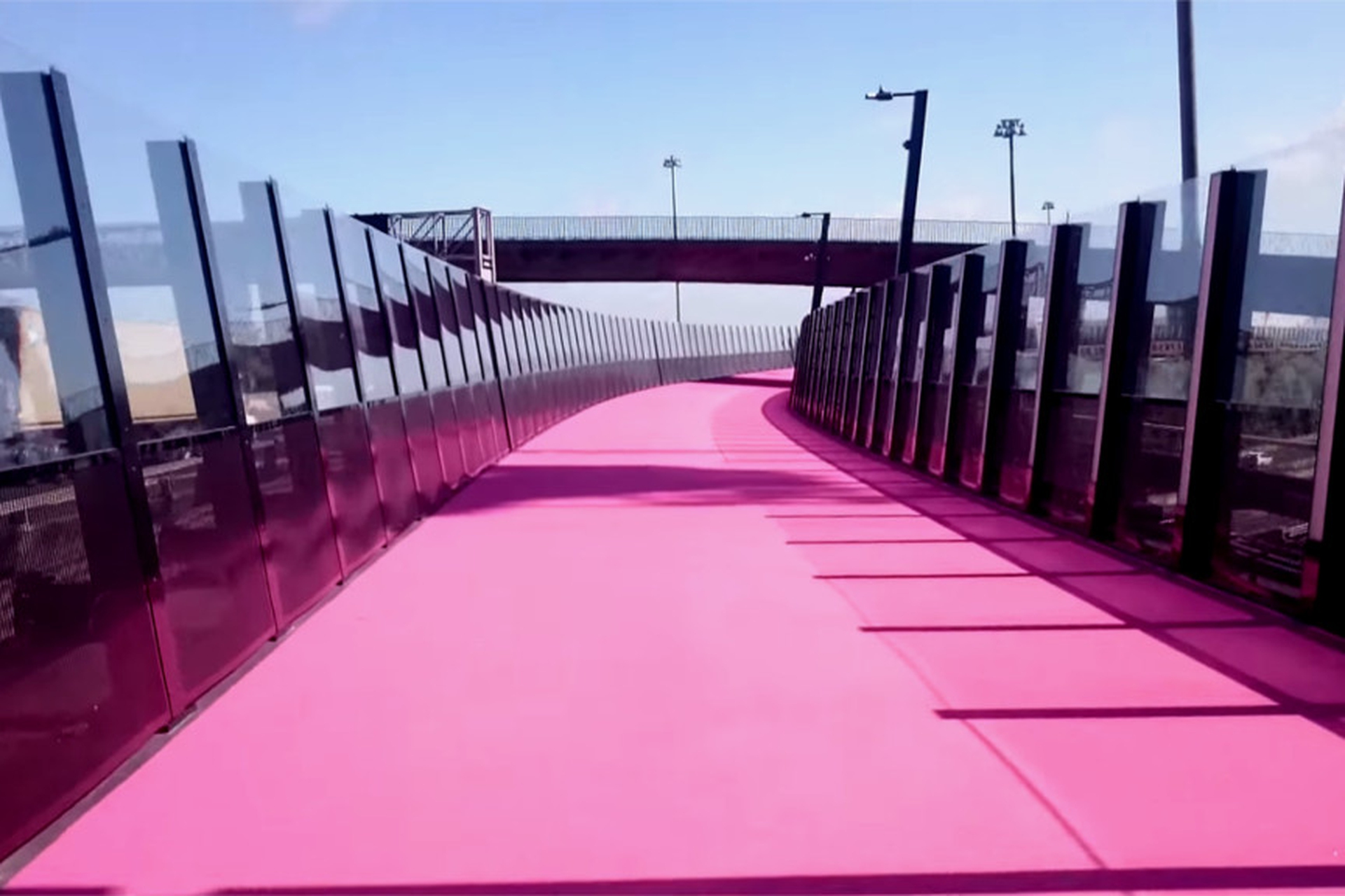 This pink cycling lane in New Zealand amazed the world LifeGate