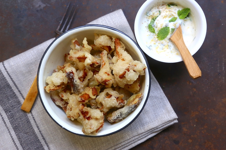 Funghi in tempura