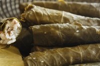 Involtini di foglie di vite “dolma”