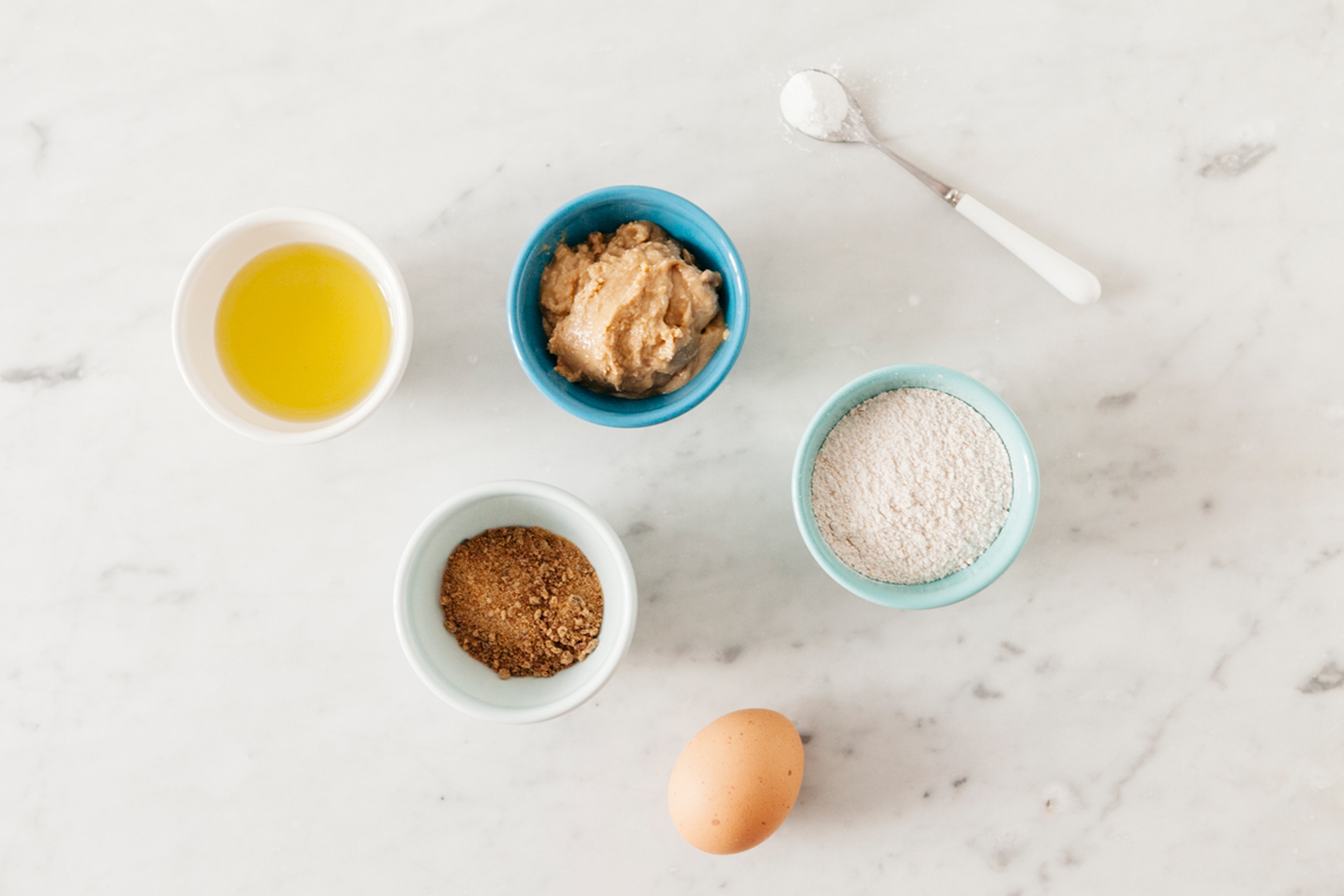 Biscuits with peanut butter
