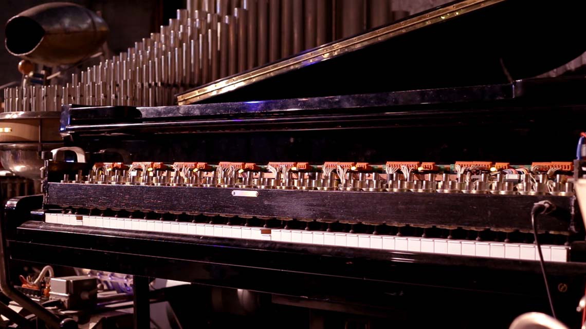 Orchestra di robot pianoforte