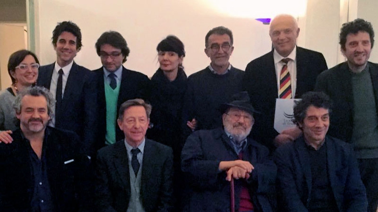 Umberto Eco tra i grandi autori dell'editore La nave di Teseo © La nave di Teseo/Twitter