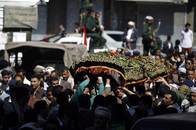 Yemen manifestazione Sana'a