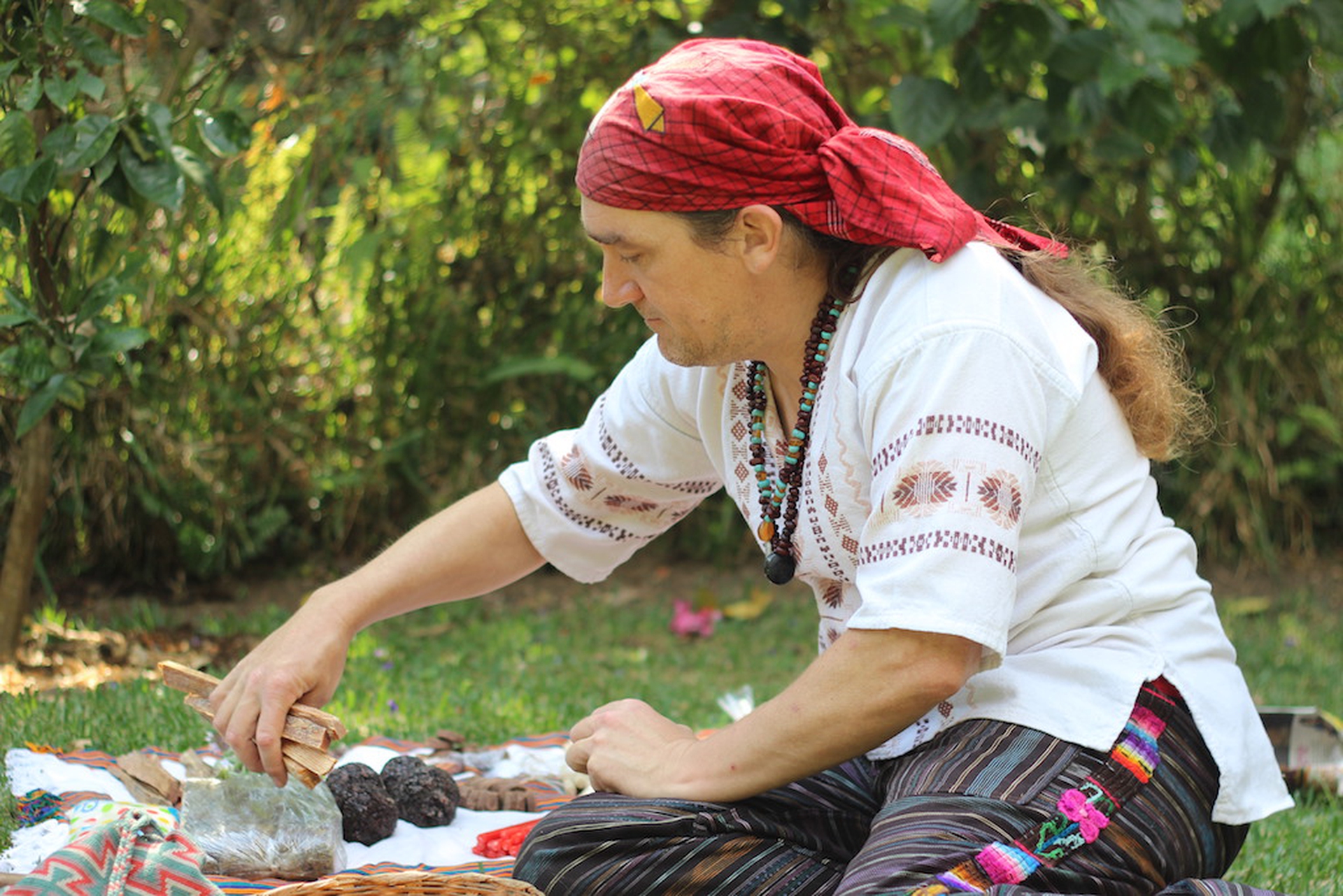 A Maya ceremony with Mark Elmy