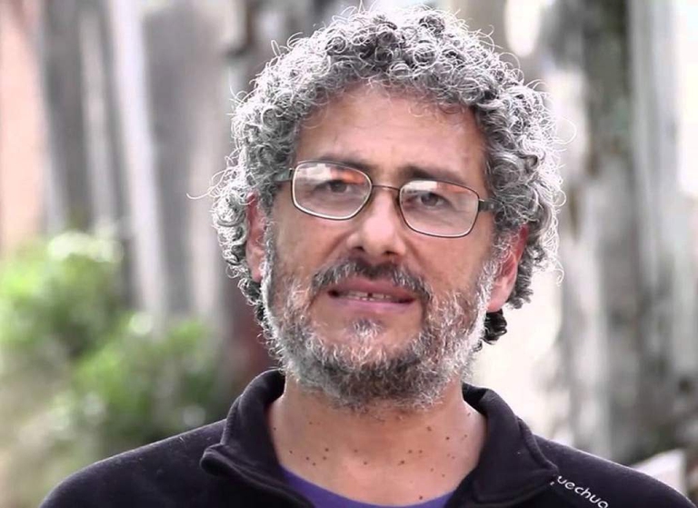 L'attivista Gustavo Castro Soto