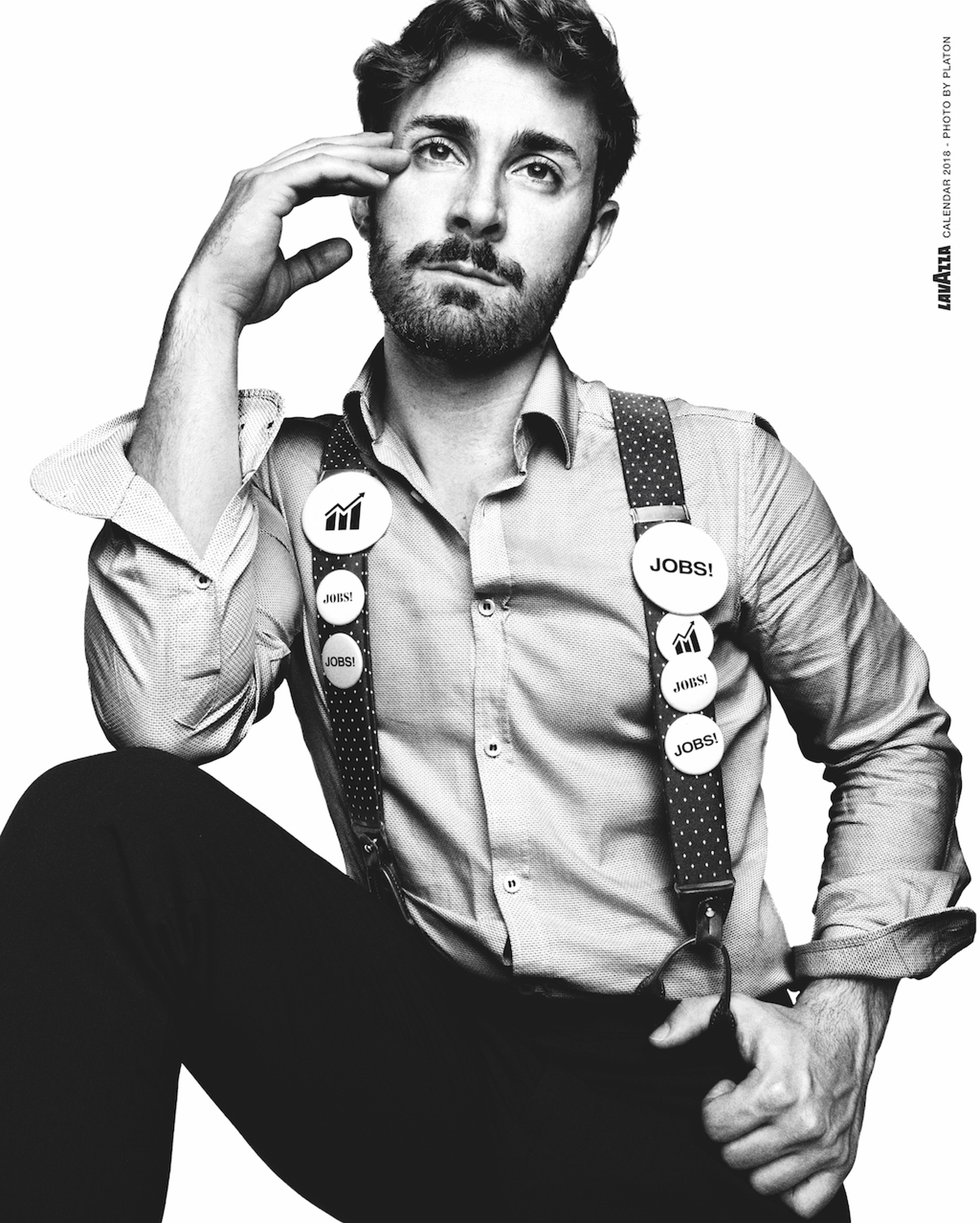 Calendario Lavazza 2018, Dario Piselli interpreta l'Obiettivo di sviluppo sostenibile 8