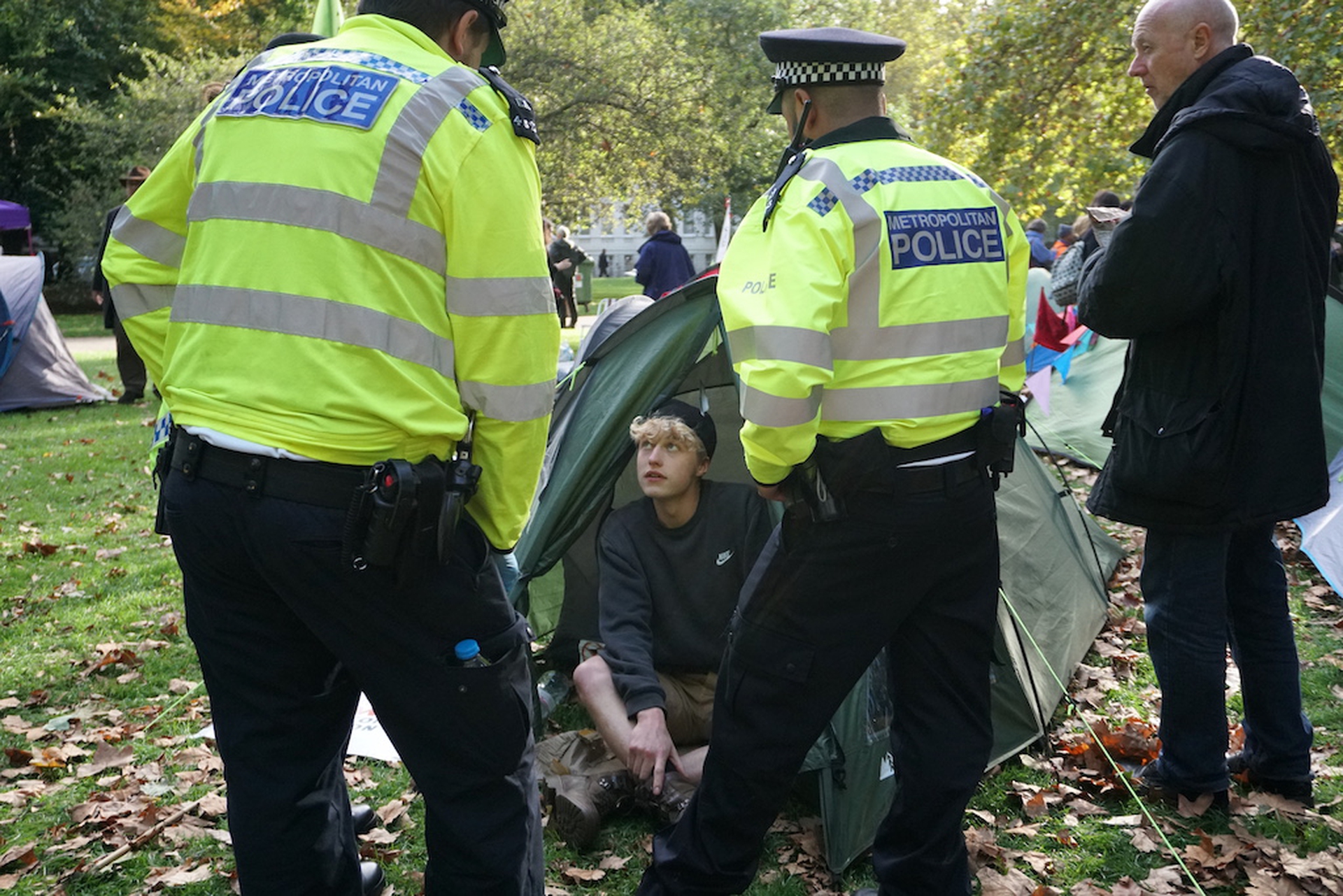 The International Rebellion in London between 7 and 20 October