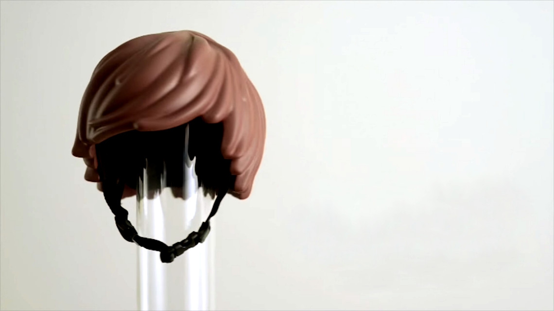 The helmet that turns you into Lego LifeGate
