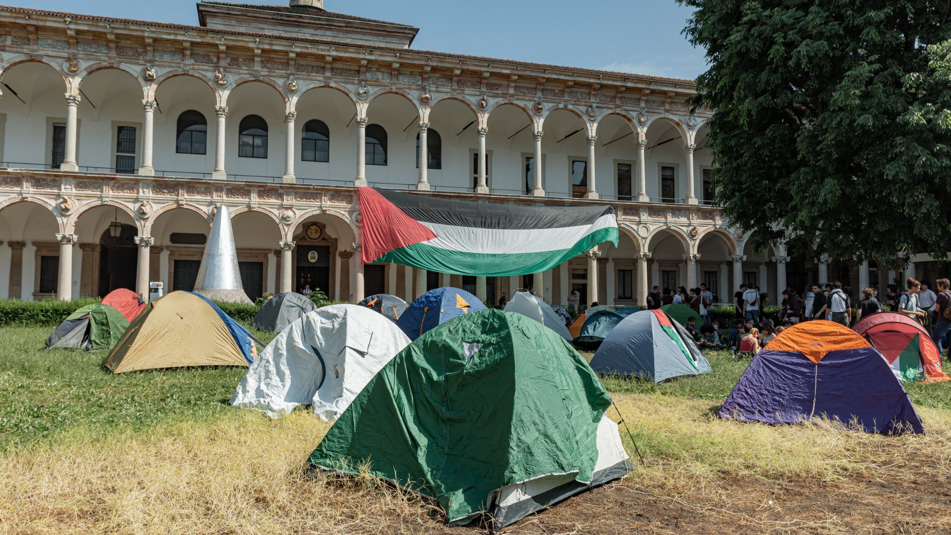 Manifestazione a milano
