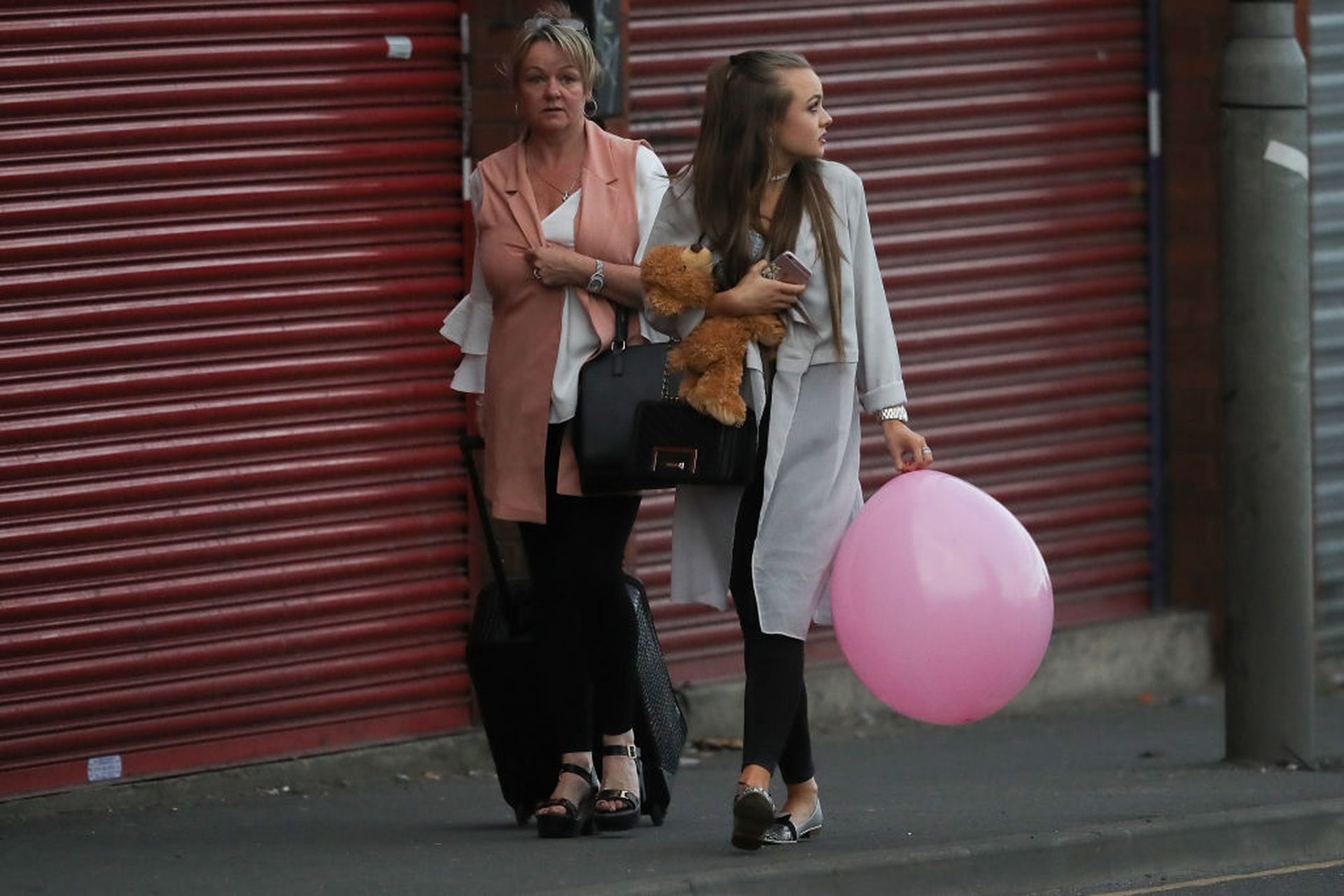 The aftermath of the Manchester attack