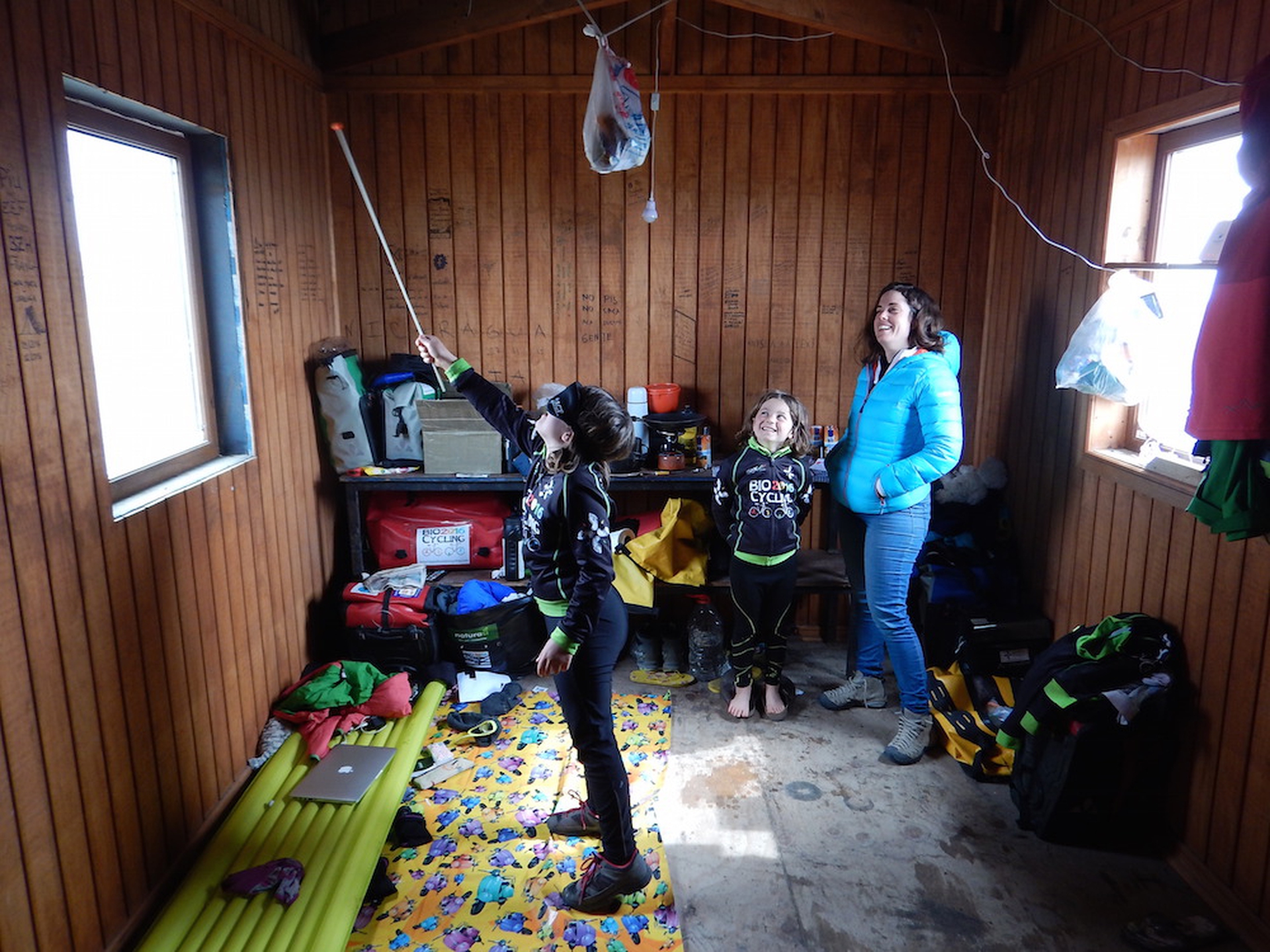 Biocycling, la famiglia in bicicletta