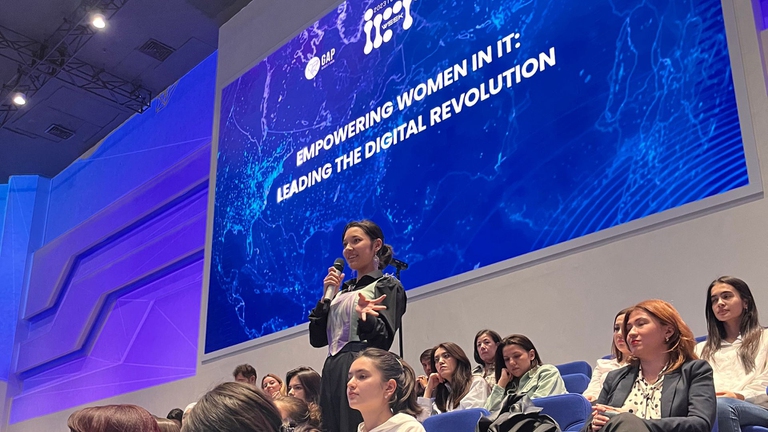 donne al summit in uzbekistan Women in IT