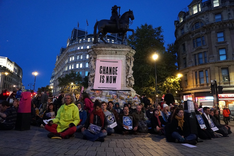 ribellione internazionale Extinction rebellion Londra 7 20 ottobre