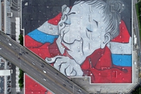 Che tempo farà domani? Il murale più grande del mondo è a Parigi e richiama l’attenzione sul clima