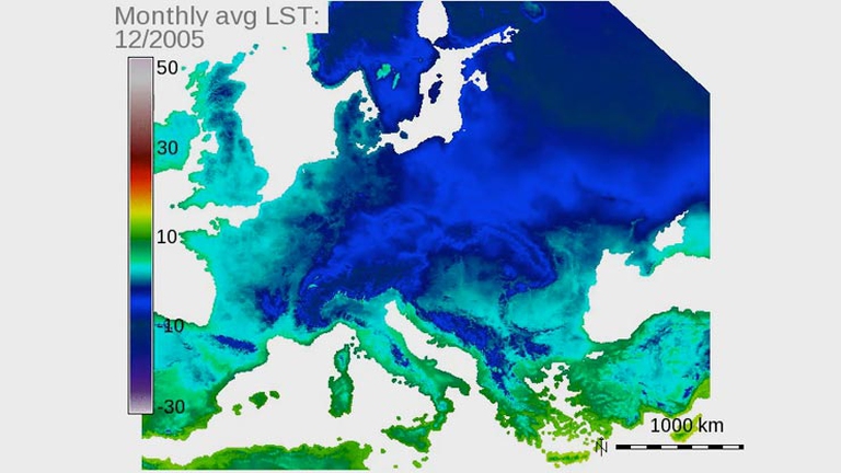 Tecnologia italiana per fotografare il calore della Terra