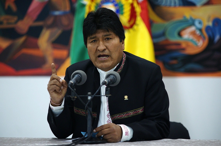 Il presidente boliviano Evo Morales
