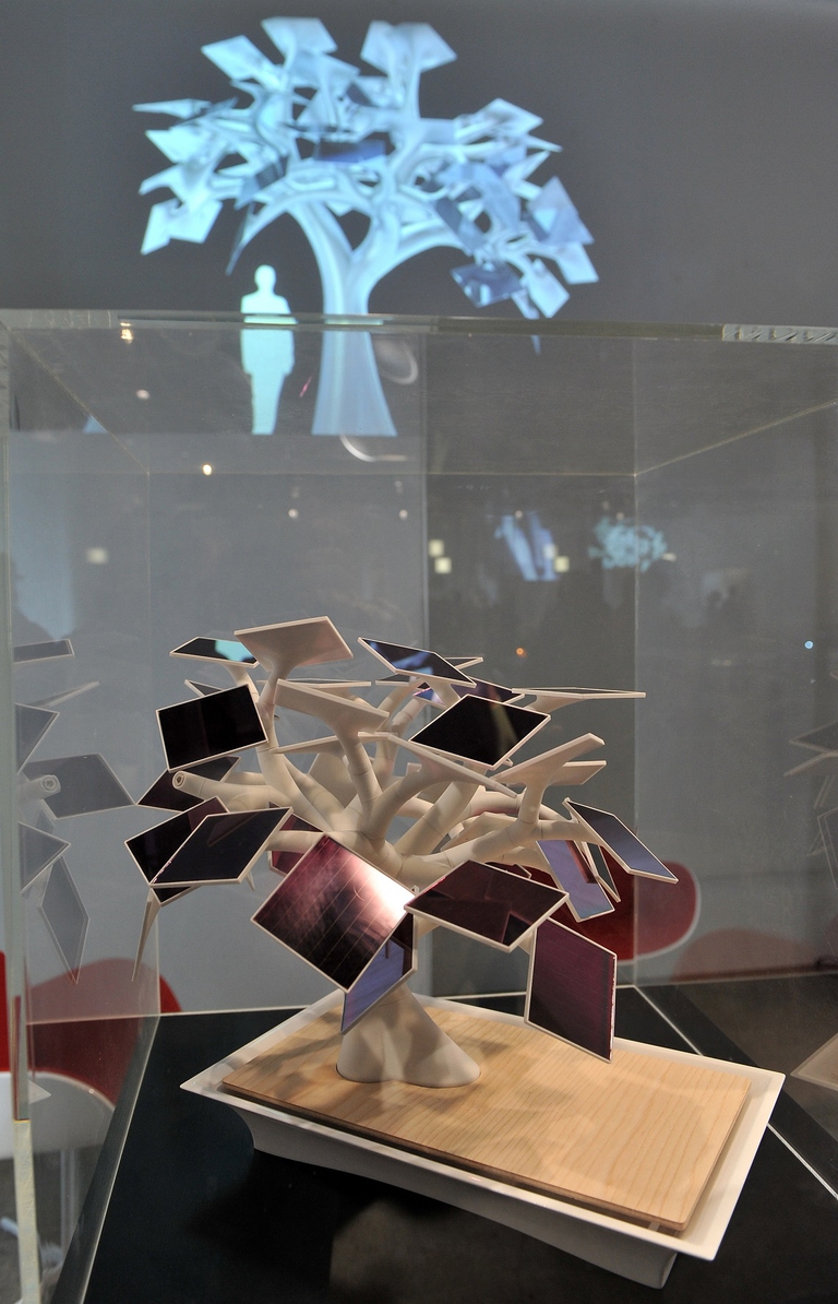 Oggetto di design sostenibile in mostra a Tokyo