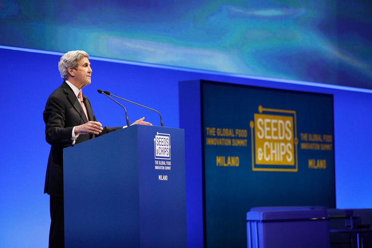 John Kerry a Seeds and Chips 2018