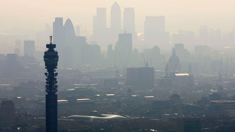 inquinamento a Londra