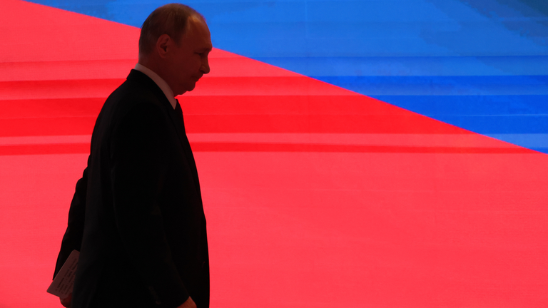 Russia’s president Vladimir Putin