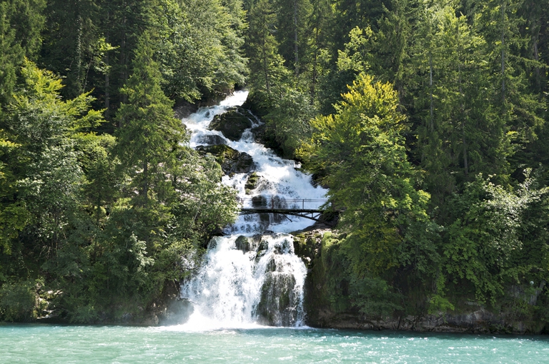 cascate, Brienz, Svizzera 