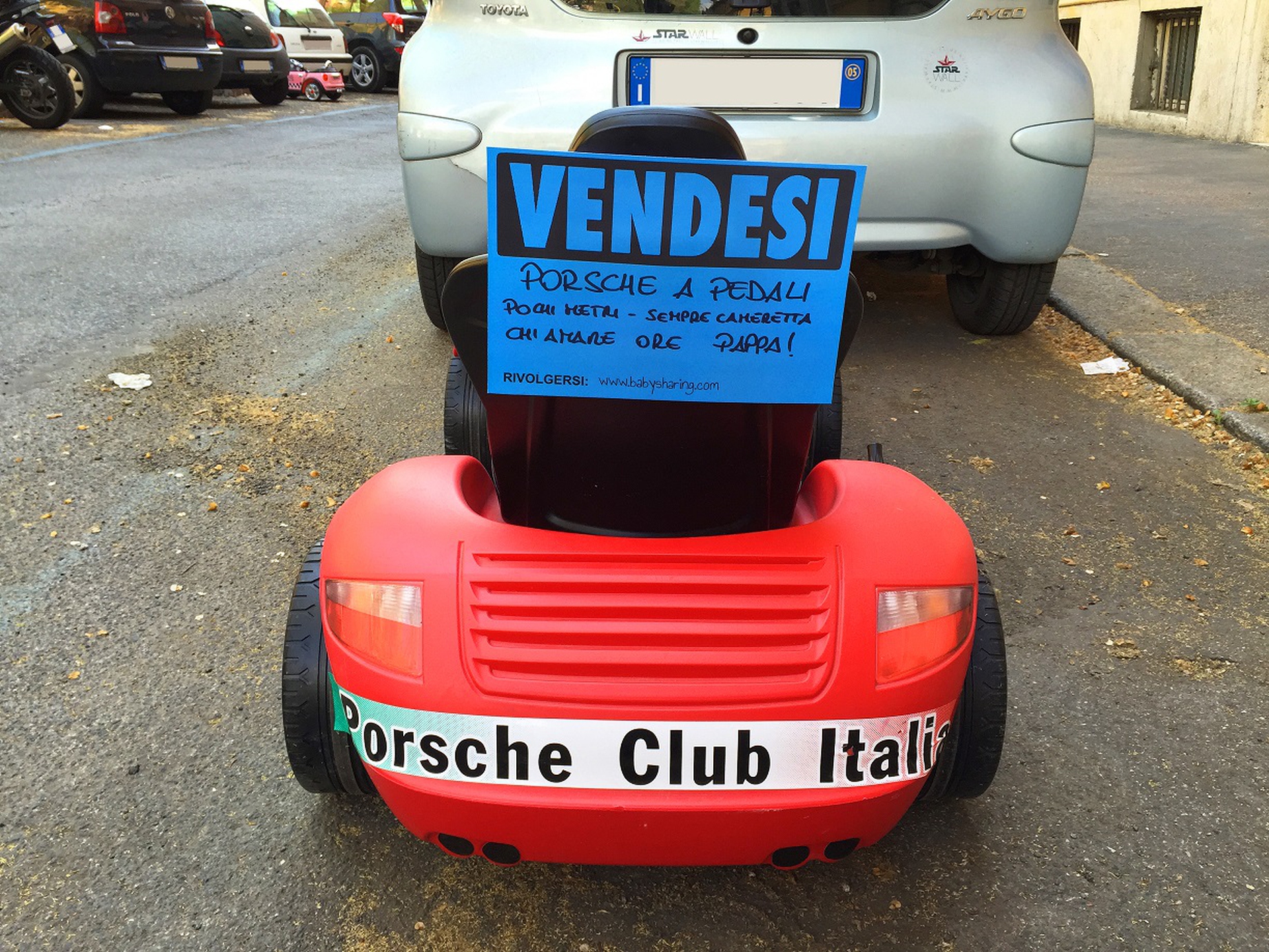 Porsche a pedali usata in vendita su BabySharing