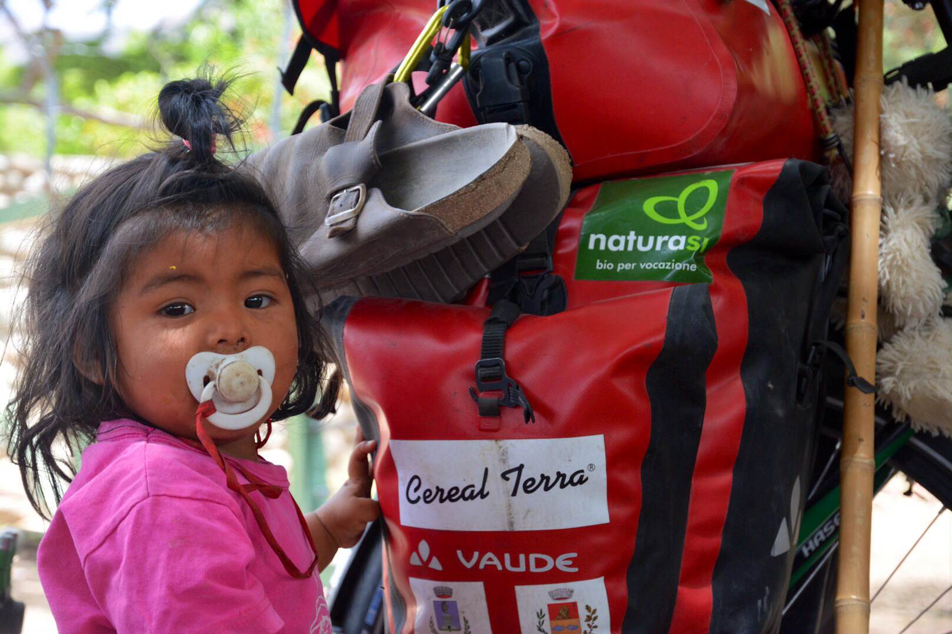 Happy Family Biocycling in Argentina