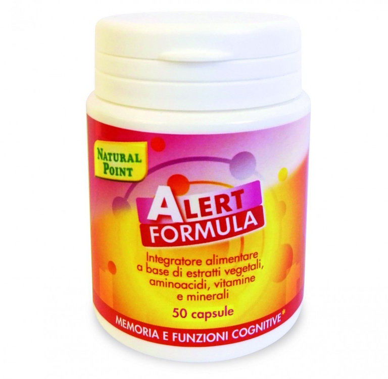 Alert formula,l integratore alimentare ideale per una mente sempre attiva © natural point