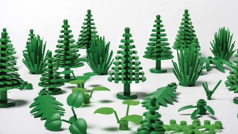 Nuovi giocattoli lego in bioplastica
