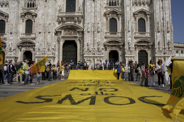 No allo smog, una protesta a Milano © Samuele Ghilardi/flickr
