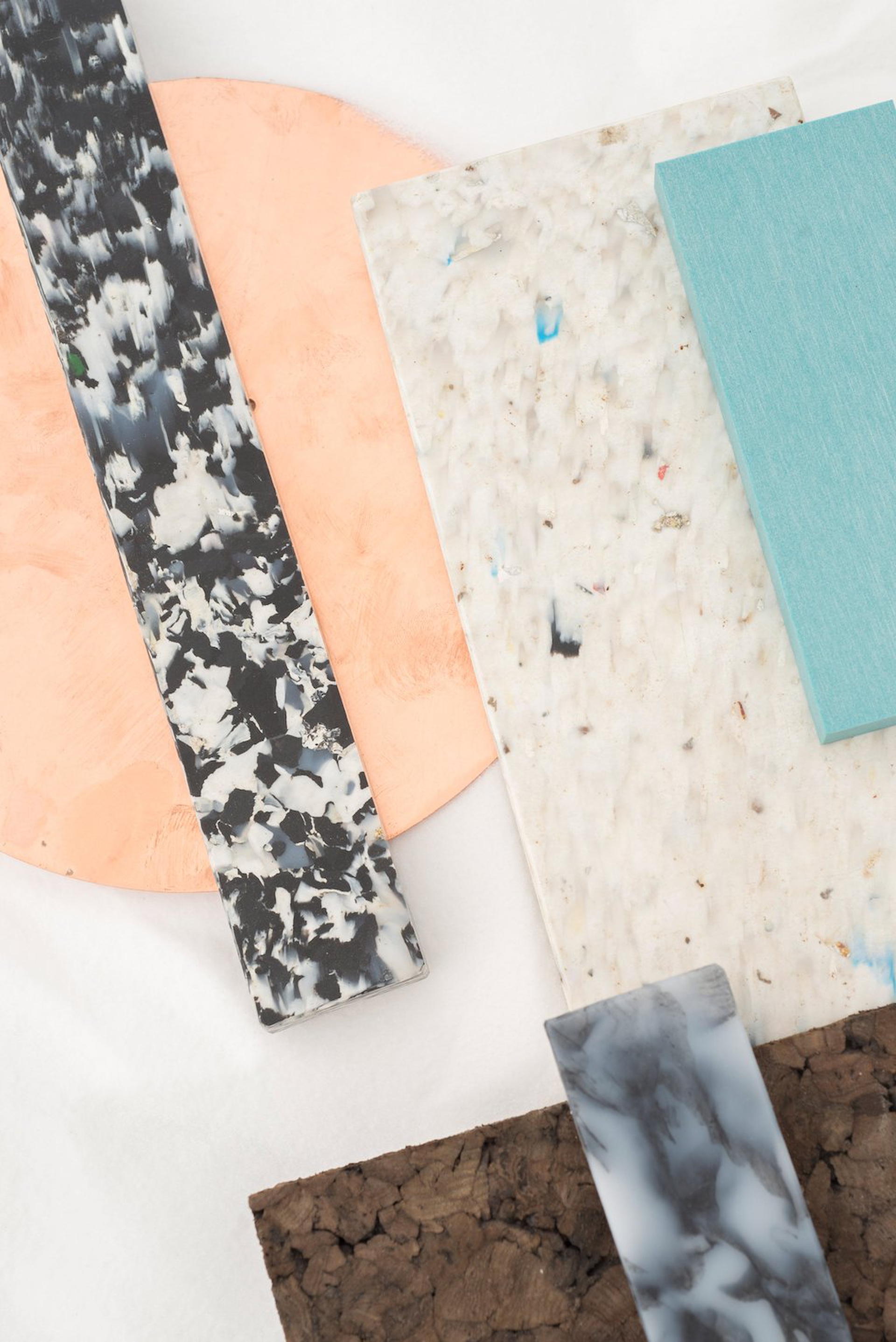 Smile Plastics, design materials in recycled plastic